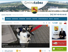 Tablet Screenshot of lobez.pl